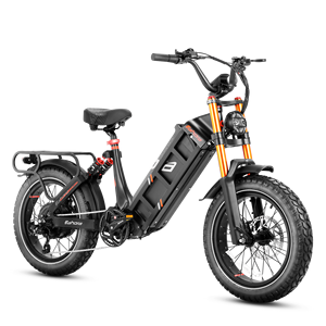 Vélo électrique Eahora Juliet Pro, acier haute teneur en carbone, stock européen juillet, batterie 60V 70Ah, vélo électrique Eahora. - Product Image 2