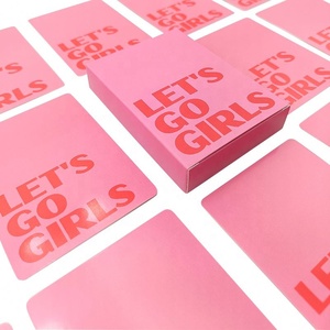 Jeu de cartes de fête personnalisable pour filles Soirée amusante Vérité ou Défi Activités - Product Image 2