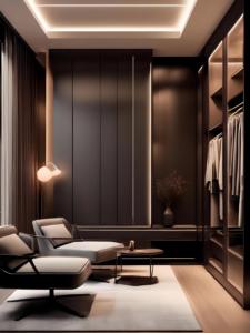Wardrobes Home <b>Bedroom</b> Desk One Combination Cloakroom Nordic Light Luxury Modern Simple Minimalist <b>Corner</b> Large Wardrobe Closet - Product Image 6