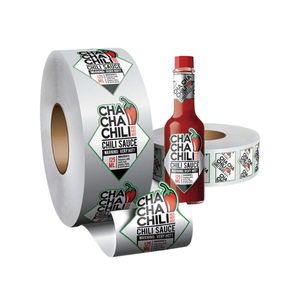 Custom Environmentally Friendly Waterproof <strong>Label</strong> Durable BOPP PVC <strong>Plastic</strong> Material UV <strong>Printing</strong> Oil Proof for Perfume <strong>Bottles</strong> - Product Image 1