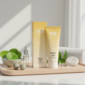 Crème Visage Thermique TTO à la Centella Asiatica, Climbazole, Niacinamide, Céramide, Acide Hyaluronique, Panthénol, Hydratante et Apaisante - Product Image 3