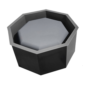 Stampo in Silicone Ottagonale Grande da 16,3 cm per <span class=keywords><strong>Vasi</strong></span> in Cemento, Resina, Muschio <span class=keywords><strong>e</strong></span> Fioriere per <span class=keywords><strong>Piante</strong></span> Succulente Fai-da-Te - Product Image 4