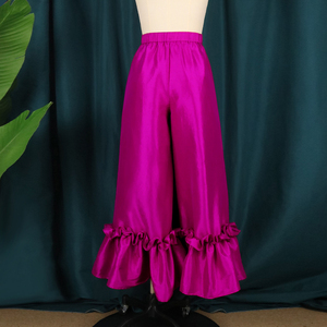 Pantaloni a Zampa d'Elefante, Gamba Larga, Eleganti da Ufficio, Boutique, Taglie Plus per Donne - Product Image 3