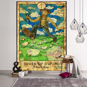 พรมผนังไพ่ทาโรต์สำหรับตกแต่ง,แบบสั่งทำ - Product Image 6