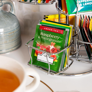 Bolsa de té de nuevo diseño, estante giratorio de 360 grados en el hogar u oficina, <span class=keywords><strong>tienda</strong></span> de <span class=keywords><strong>cocina</strong></span>, hasta 60 bolsas de té, estante para bolsas de café y té - Product Image 5
