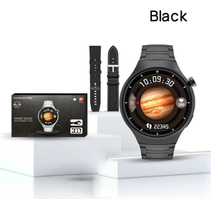 D25 Đồng Hồ 4 Pro Smartwatches 3 + 1 Dây Đeo Bằng Thép Không Gỉ Da Cao Su Vòng Màn Hình Bt Cuộc Gọi Thông Minh Đồng Hồ Với Bộ Sạc Không Dây - Product Image 4