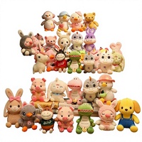 Usine directe 25.8cm en peluche ours chiffon poupée lavé Technique pour soulager le Stress cadeau de mariage pour anneau de décrochage du marché de nuit