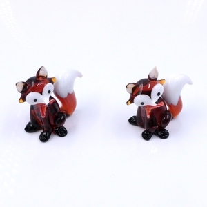 Da collezione di Murano Lampwork di Vetro Volpe <span class=keywords><strong>Figurine</strong></span> - Product Image 2