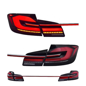 Luci Posteriori LED Personalizzate CREULI a Larghezza Completa, Fumé, Sequenziali Dinamiche, Barra Luminosa per Freni, Plug & Play per BMW Serie 5 F10 <span class=keywords><strong>F18</strong></span> - Product Image 6