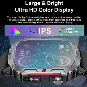 Reloj Inteligente Unisex C41 Pro con GPS, Navegación, Acero Inoxidable, Resistente al Agua 3 ATM, Pantalla Táctil AMOLED de 44-49 mm, Reloj Deportivo con Alarma - Product Image 2