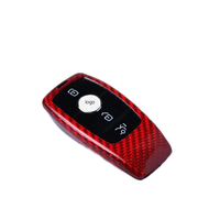 Housse de protection pour clé de voiture en fibre de carbone T-carbon pour Mercedes-Benz Classe A, Classe B, Classe C, Classe E, accessoires pour clé de voiture