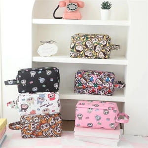 Neceser Kawaii de Dibujos Animados para Mujer <span class=keywords><strong>Bolsa</strong></span> de Maquillaje Labubu <span class=keywords><strong>Hello</strong></span> Kt Kuromi Cinnamoroll de <span class=keywords><strong>Viaje</strong></span> Portátil e Impermeable - Product Image 1