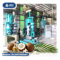 Presse à huile de noix de coco entièrement automatique haute capacité, conforme aux normes ISO, pour le traitement des plantations de coprah