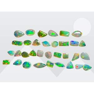 Cuentas sueltas calibradas de ópalo de fuego etíope Welo de la mejor calidad para la fabricación de joyas, piedras preciosas facetadas cortadas, óptimas para Ópalo de fuego - Product Image 6