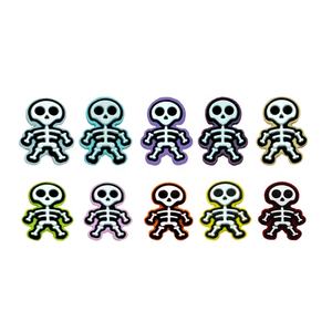 bpa halloween toys terrifying skull men shaped baby beads
