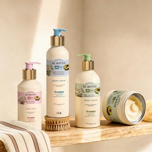 Color Design Empty Aluminum Bottle for Body Cream Aluminum Tins for Body Butter Lotion Set Recycled Materials Cosmetic <b>Packaging</b> - Product Image 4