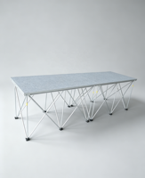 Scène pliable professionnelle en aluminium, montage rapide, modulaire, pour événements intérieurs/extérieurs