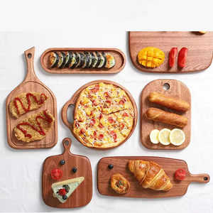 Bamboo and wooden <b>trays</b> for Christmas and Halloween, wooden <b>dinner</b> plates for children, cartoon <b>trays</b> for restaurants, and - Product Image 1