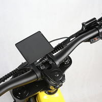 Vélo électrique tout-terrain à pneus larges avec moteur arrière 48V 1000W alimenté par batterie au lithium, moto tout-terrain, cyclomoteur électrique