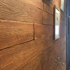 Paneles de Pared de Poliuretano con Aspecto de Madera, Paneles de Pared de Imitación Piedra, Paneles de Espuma de Madera de Poliuretano para <span class=keywords><strong>Interiores</strong></span> - Product Image 6