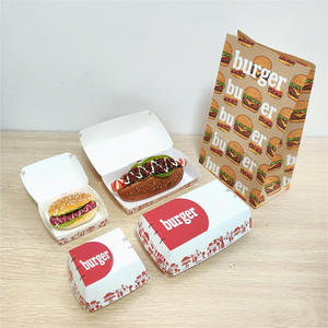 Cajas de Embalaje para Hamburguesas Impresas Personalizadas para Restaurantes de Comida Rápida, Caja Desechable para Pollo Frito, Palomitas y Papas Fritas para Llevar - Product Image 6