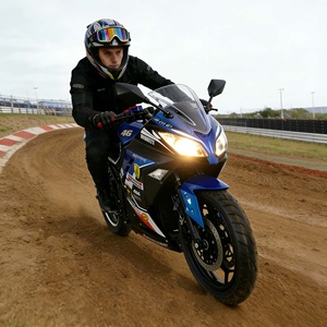 Motocicleta de Alta Potencia 72v, Moto Deportiva de Dos Ruedas, 150km/h, Motocicleta para Adultos 5000w, Motocross - Product Image 1