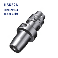 Kunp HSK32A Hydraulic CNC Tool Holder untuk Pemotong Bor & Frais Standar DIN 63893 Garansi 1 Tahun