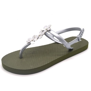 Sandales pour <span class=keywords><strong>femme</strong></span>, tongs décoratives, à la mode, été 2020 - Product Image 3
