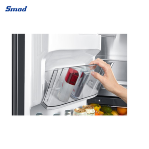ตู้เย็นสแตนเลสแบบประตูฝรั่งเศสพร้อมเครื่องทำน้ำแข็ง ราคา - Product Image 5