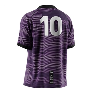 Uniforme de Fútbol Profesional con Cuello en V, Tela de Secado Rápido y Paneles que Absorben la Humedad para Juego Competitivo y Campamentos de Entrenamiento - Product Image 6