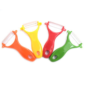 Ustensile de cuisine en céramique de haute qualité, accessoires pour pommes de terre, concombres, épluche-légumes et fruits pour la maison - Product Image 2