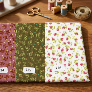 Tela Estampada de Algodón Peinado N1526, Tejido de 44/45 Pulgadas para Ropa de Bebé, Trajes y Vestidos - Product Image 3