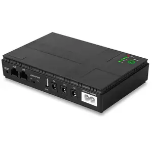 MIni UPS de CC para enrutador Wifi, Mini UPS de CC, Poe, salida de 12V, 9V, 5V