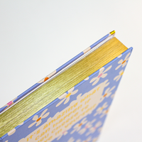 Nouveau carnet de procédés avec impression offset à bord doré, couverture rigide, bord pulvérisé – Impression de journal de qualité supérieure