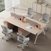 Nuevas Mamparas Modulares para Oficina, Mesa de Oficina para Computadora, Estación de Trabajo, Escritorio de Oficina para 2, 4, 6, 8 Personas, Cubículo de Oficina