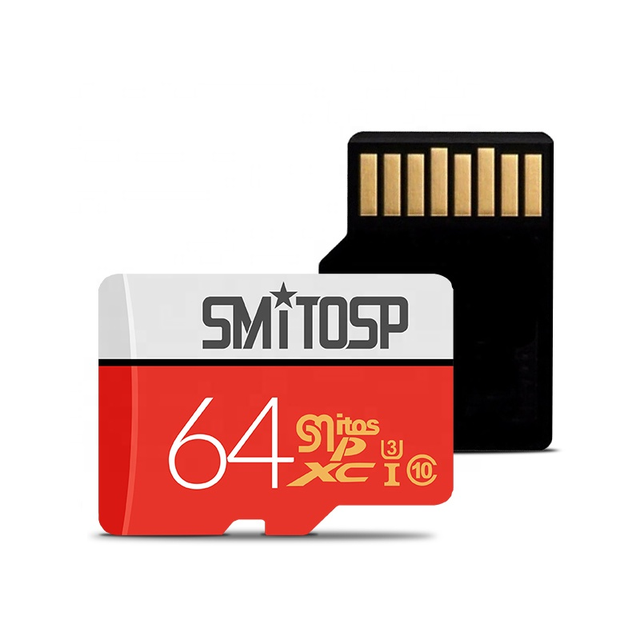 Ceamere Mitosp White Red Micro Memory TF Cards 64GB TF Kart Class 10 4GB 8GB 16G 128GB 256GB Mini Memory Card 64GB for PSP Phone