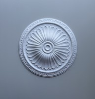 PARFAIT B3029 Médaillon de plafond en PU de style européen-Léger Durable Écologique pour la conception intérieure d'un hôtel Installation facile