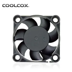 CoolCox 40x40x10mm dc Ventilador axial, 4010 ventilador de refrigeração, adequado para purificador de ar e aroma difusor e HDD móvel e Micro-projetor