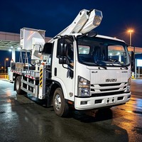 Caminhão de Trabalho Aéreo Isolado de Alta Tensão de 23m com Chassi ISUZU e Cesto Isolado para Trabalho em Altura
