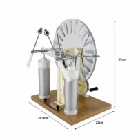 2025 nouveau générateur de moteur électrostatique Eisco Premium Wimshurst Machine pour laboratoire de physique