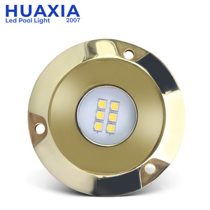 <span class=keywords><strong>Ampoule</strong></span> LED RGB Huaxia nouvelle génération IP68 anti-rouille 60W 12W <span class=keywords><strong>300W</strong></span>, corps en acier inoxydable, lumière subaquatique pour <span class=keywords><strong>piscine</strong></span>, étang, résistante à l'eau - Product Image 1