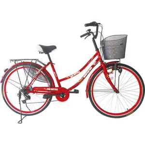Wholesale 26'' inch women lady light weight vintage frame bicycles traditional city bikes India