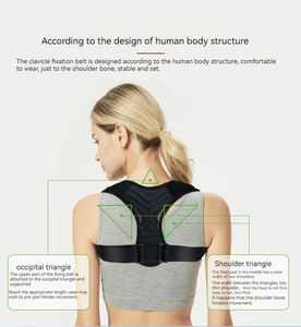 Problem çözme ürünleri 2024 akıllı sırt postür düzeltici geri klavikula kayışı destek kemeri Brace düzeltici De Postura JK - Product Image 2