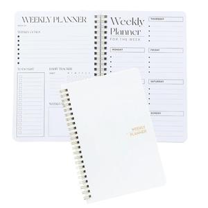 Tùy chỉnh <span class=keywords><strong>2025</strong></span> 2026 A5 Tạp Chí Máy Tính Xách Tay Cá Nhân Nghiên Cứu Tổ chức hàng ngày kế hoạch Logo có sẵn da PVC giấy vải PP - Product Image 5