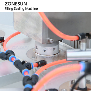 Zonesun ZS-GF900C hoàn toàn tự động monoblock quay khoan bột k cốc cà phê viên nang điền niêm phong máy - Product Image 6