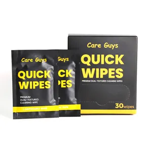 Non-woven Shoe Quick Wipes Disposable Travel Portable Remove Dirt and Stains Sneaker Wipes Shoe Care Wipes Quick Shine