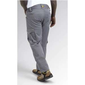 DIADORA UTILITY-702,177663-75070/XL Pantalón en poliéster elástico, algodón y elastano sarga acero gris PANTALÓN DE TRABAJO - Product Image 3