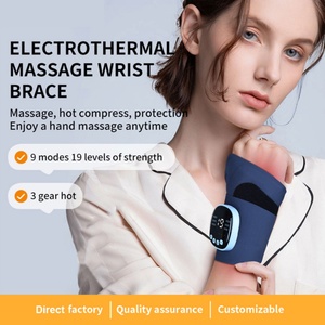 Wireless EMS Hand <b>Heating</b> <b>Pad</b> Wrap Rechargeable Hot Compress Wrist Guard Support Band Electric Heated Wrist <b>Massager</b> - Product Image 2