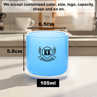 OEM ODM Hochwertige Borosilikat Umweltfreundliche 230ml 240ml 260ml 500ml Jade-Glasbecher für Milch Wasser Kaffee