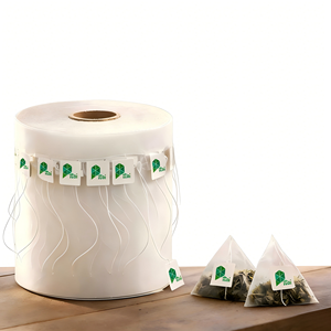 Commercio all'ingrosso <span class=keywords><strong>sacchetti</strong></span> di tè in maglia di Nylon vuoto personalizzato per uso alimentare con cordino di tiraggio <span class=keywords><strong>e</strong></span> filtro a sacco per infusione di tè - Product Image 2